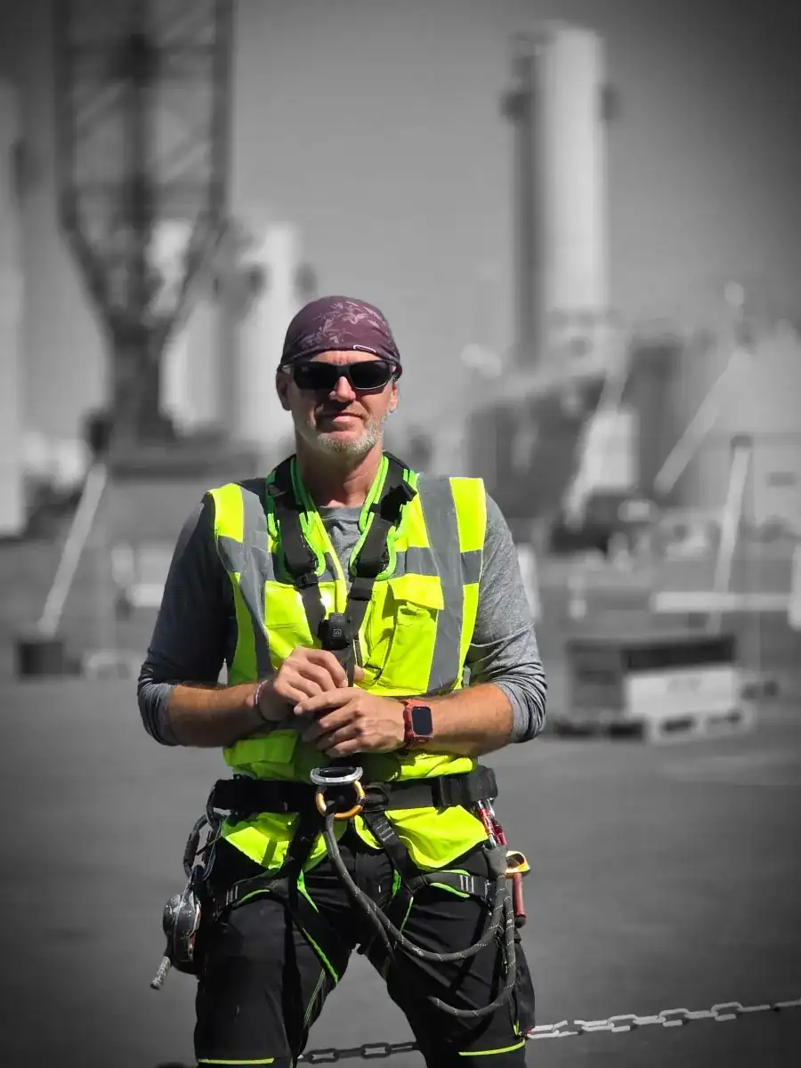 Kurt — Technicien Cordiste CQP chez 2KM Travaux en Hauteur