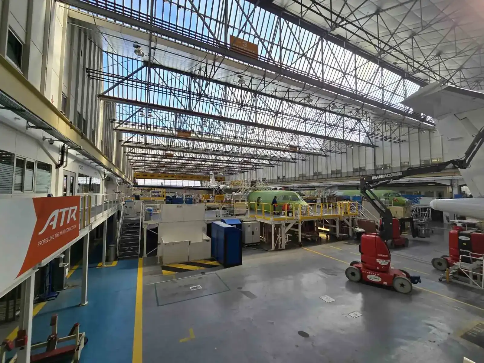Cordiste 2KM sur site Airbus à Blagnac près de Toulouse