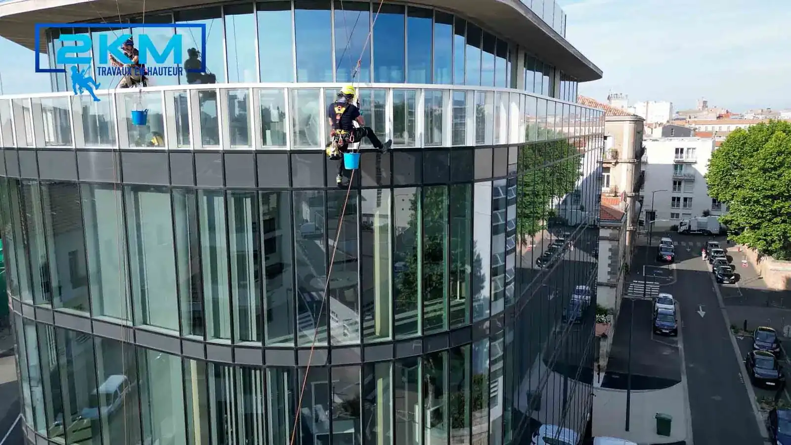 Nettoyage Vitres Gazechim - Acces Corde Securise - Photo 2