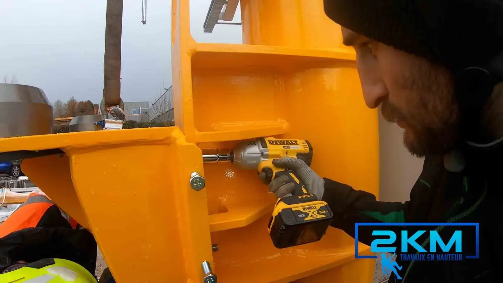 Serrage de boulon en hauteur