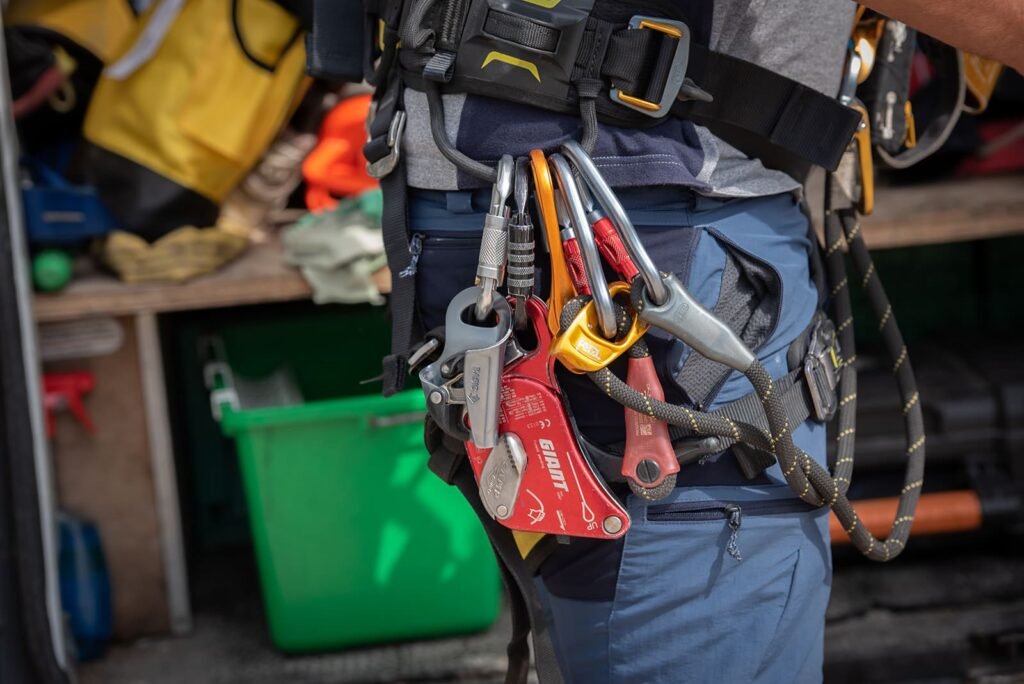 Equipement du technicien cordiste