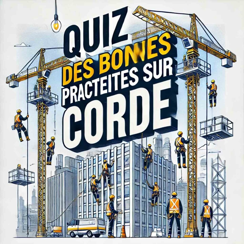 Les Bonnes Pratiques en Travaux sur Cordes